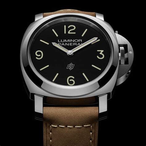 panerai logo acciaio|Panerai luminor base.